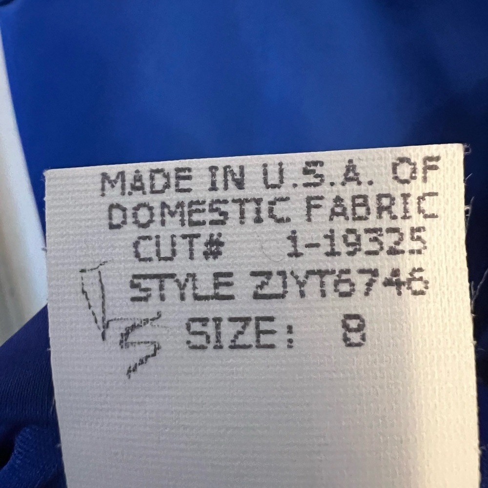 David Meister Royal Blue V-Neck midi dress. SIZE 8. - Picture 5 of 8